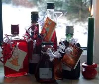 Bottles of Sloe Gin Blog Gardening Software