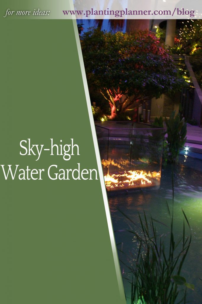Sky-high Water Garden - from Weatherstaff garden design software