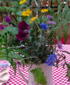 Vase of flowers - cottage garden style ideas from Weatherstaff