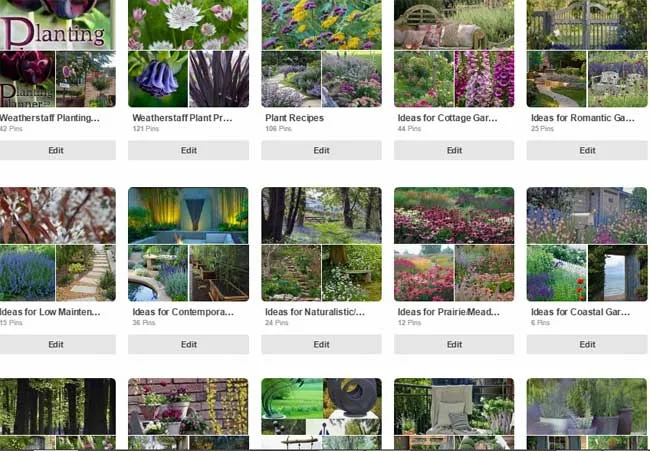 Follow Weatherstaff PlantingPlanner at uk.pinterest.com/plantingplanner