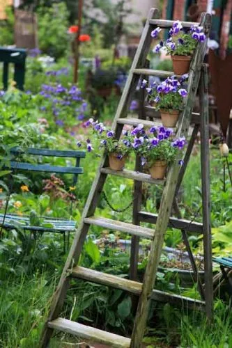 Ladder of plants - inspirational gardening ideas from Weatherstaff garden design software
