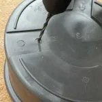 Drill drainage holes - container gardening guide from Weatherstaff PlantingPlanner blog