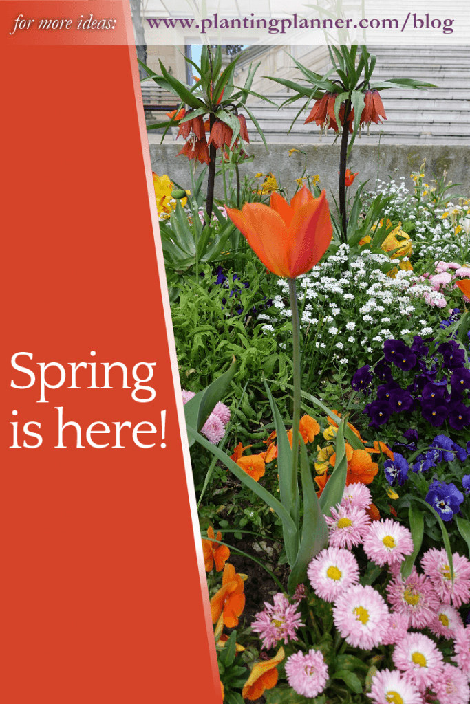 Spring is here! from the Weatherstaff PlantingPlanner