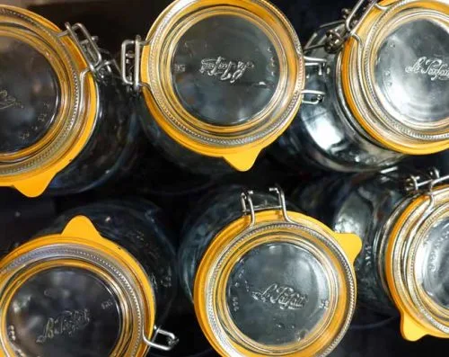 Kilner jar lids for making sloe gin